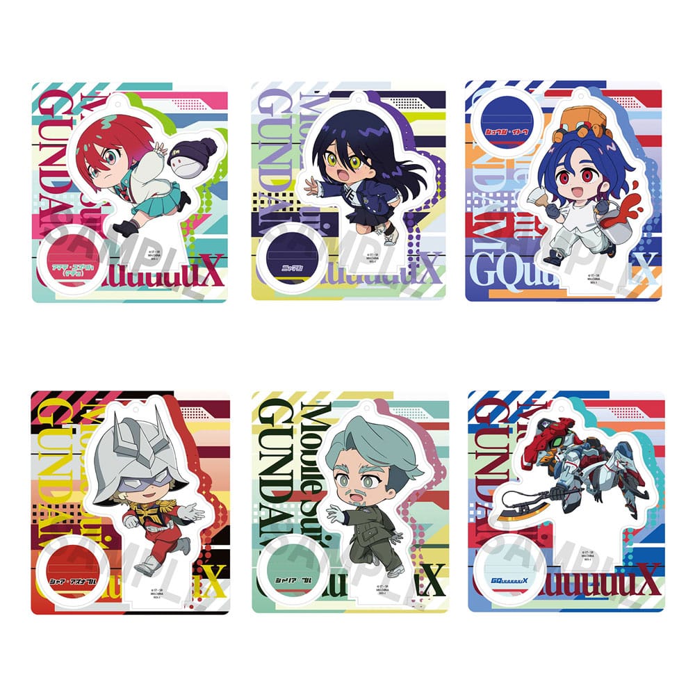 Mobile Suit Gundam GQuuuuuuX TokoToko Acrylic Figure 9 cm Display (6)