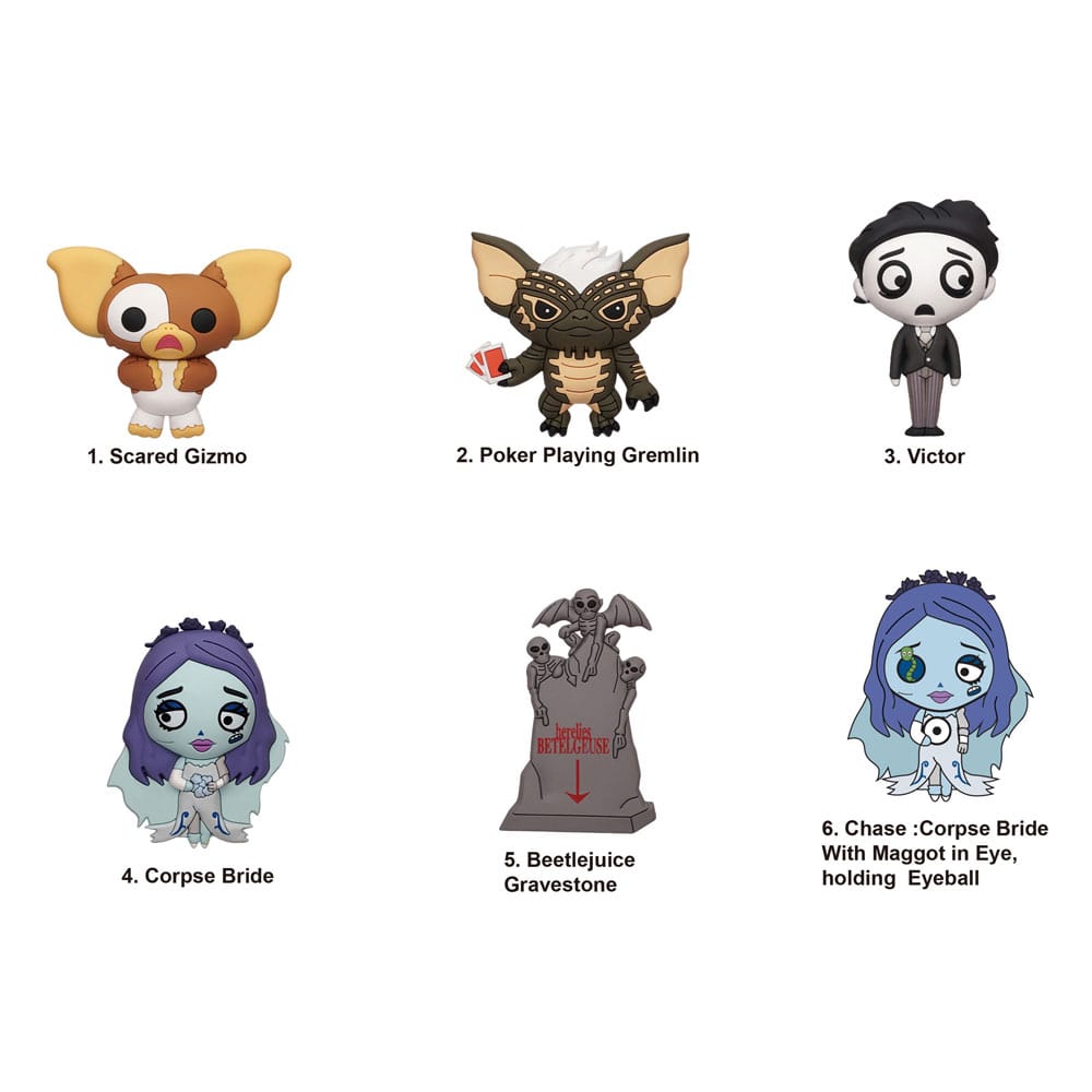 Thrills and Chills Magnets Serie 1 Display (12)