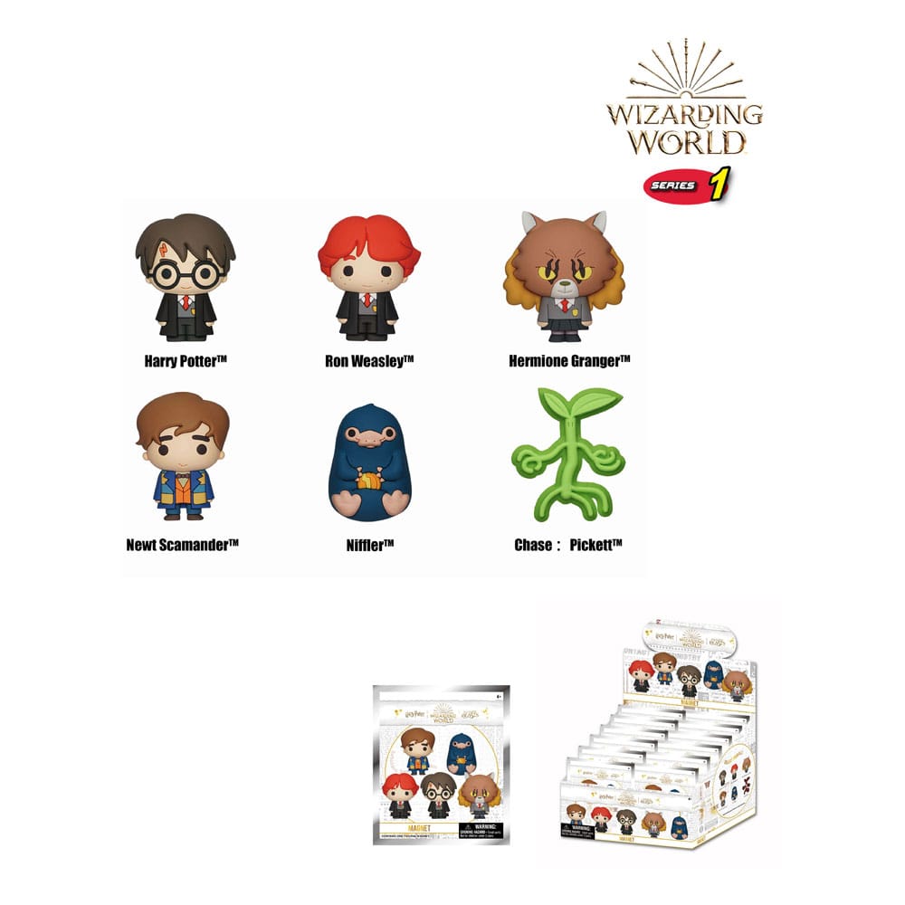 Wizarding World Magnets Serie 1 Display (12)