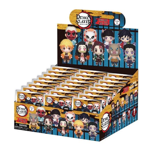 Dämonentöter: Kimetsu no Yaiba PVC-Taschenclips-Display (24)