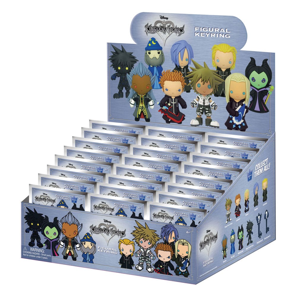 Kingdom Hearts PVC Bag Clips Series 2 Display (24)