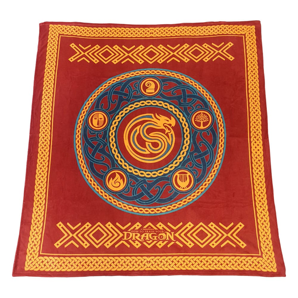 How to Train your Dragon Cozy Blanket Portal Ornament 180 x 200 cm