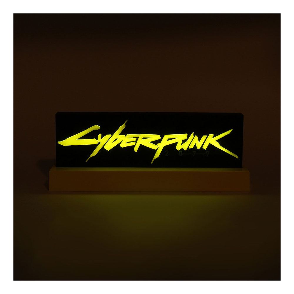 Cyberpunk 2077 LED-Lichtlogo 22 cm