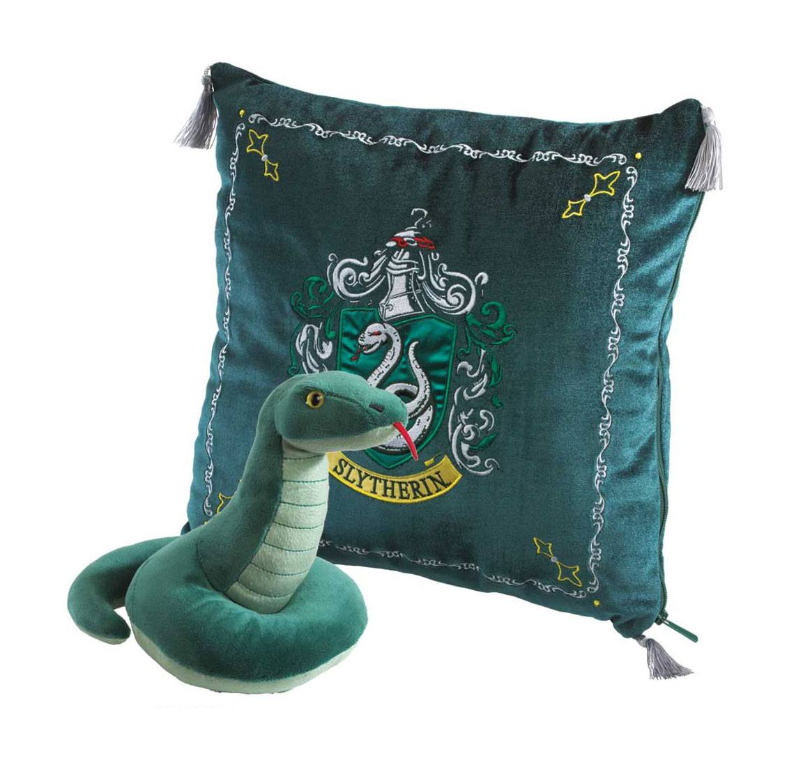 Harry Potter Haus-Maskottchen-Kissen mit Plüschfigur Slytherin
