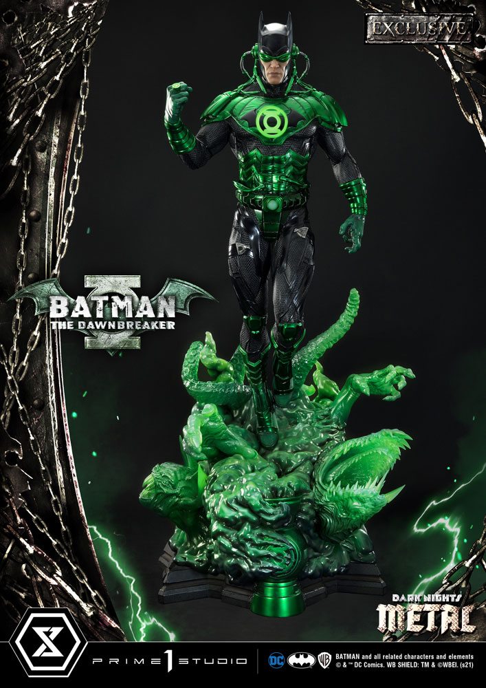 Dark Nights: Metallstatuen 1/3 The Dawnbreaker & The Dawnbreaker Exclusive 89 cm Sortiment (3)