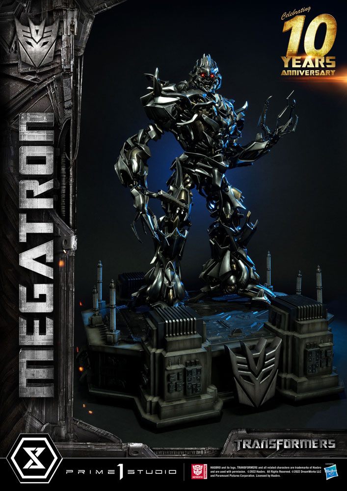 Transformers Museum Masterline Statue Megatron Deluxe Bonusversion 84 cm