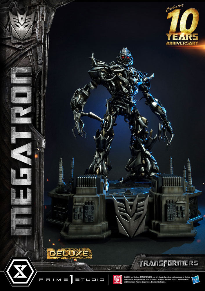 Transformers Museum Masterline Statue Megatron Deluxe Bonusversion 84 cm