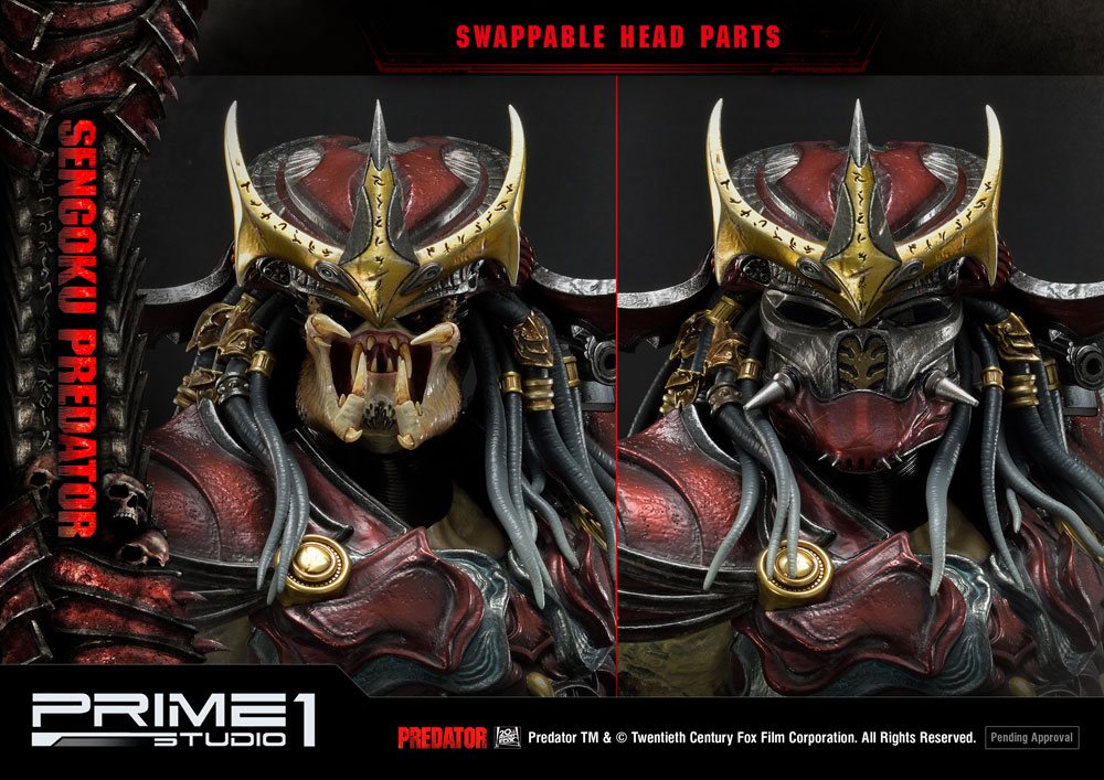 Die Predator-Statue Sengoku Predator 89 cm