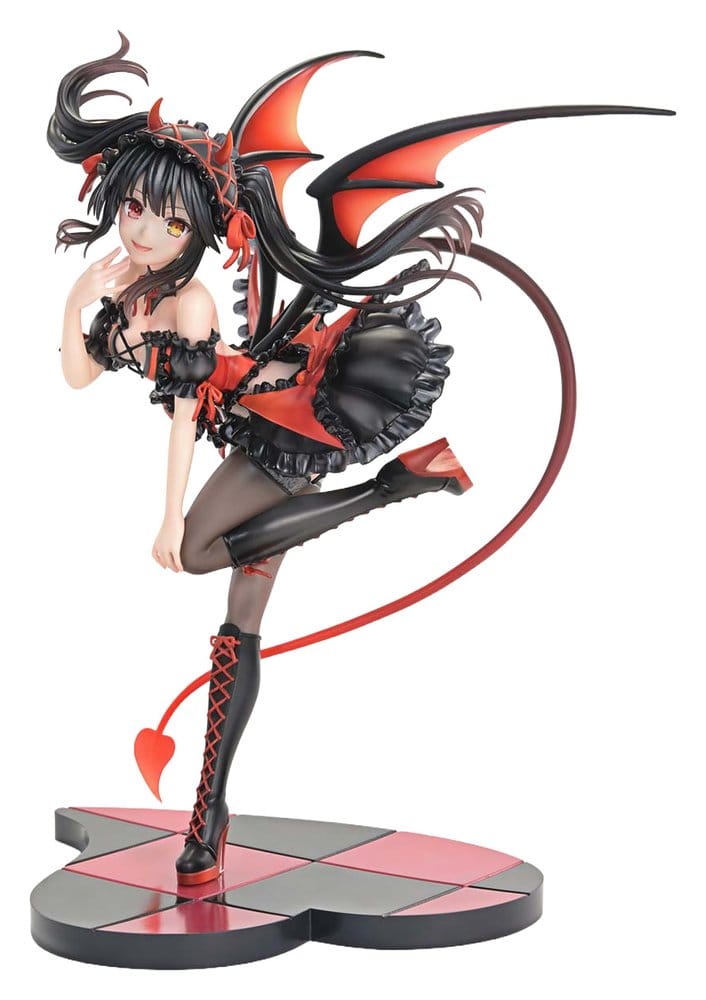 Date A Live Prisma Wing PVC Statue 1/7 Kurumi Tokisaki succubus 25 cm