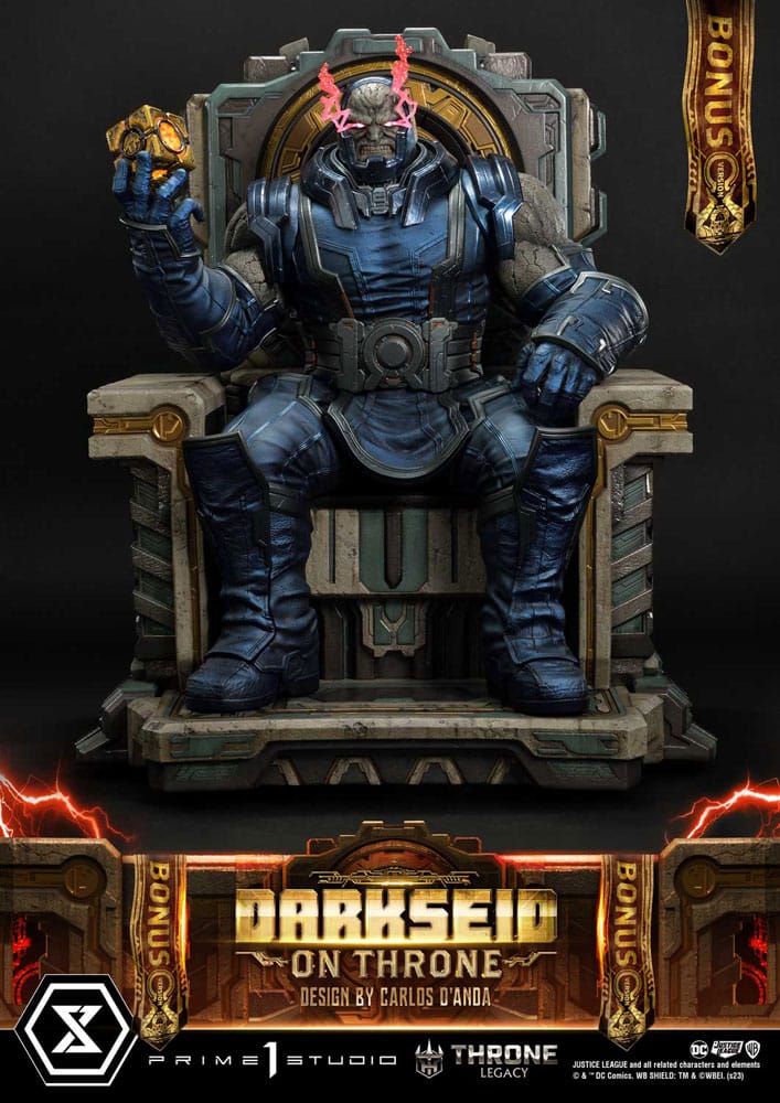 Throne Legacy Series Statue 1/4 Justice League (Comics) Darkseid on Throne Design von Carlos D'Anda Deluxe Bonus Version 65 cm