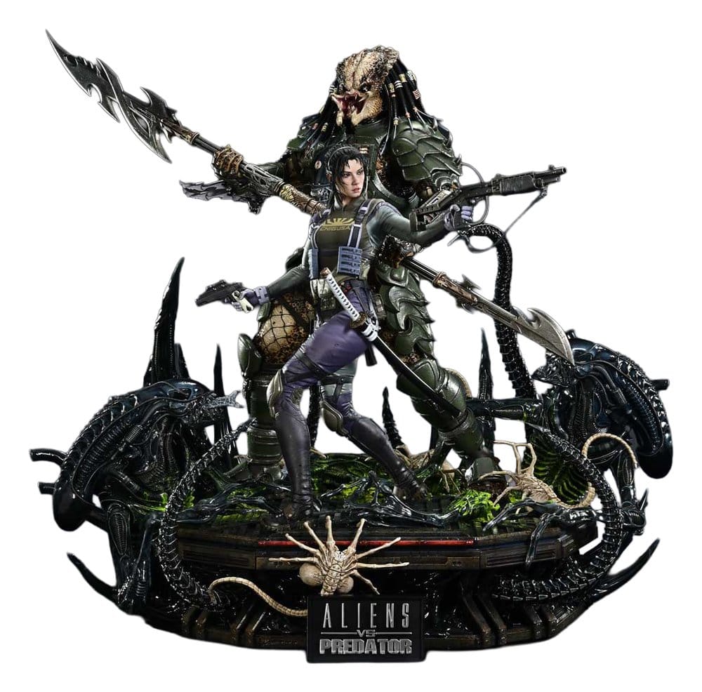 Aliens vs. Predator (Comic) Ultimate Premium Masterline Statue 1/4 Mac