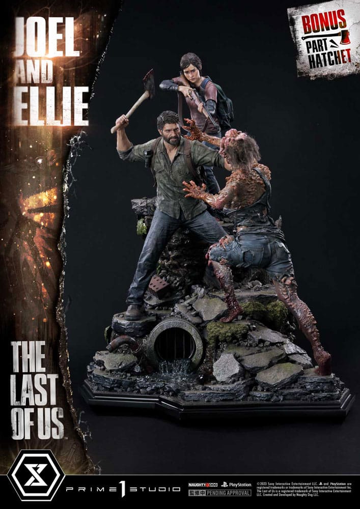 統率者デッキ Ellie & Joel Last of Us The Last of Us Part I Ultimate Premium Masterline Series Statue Joel &