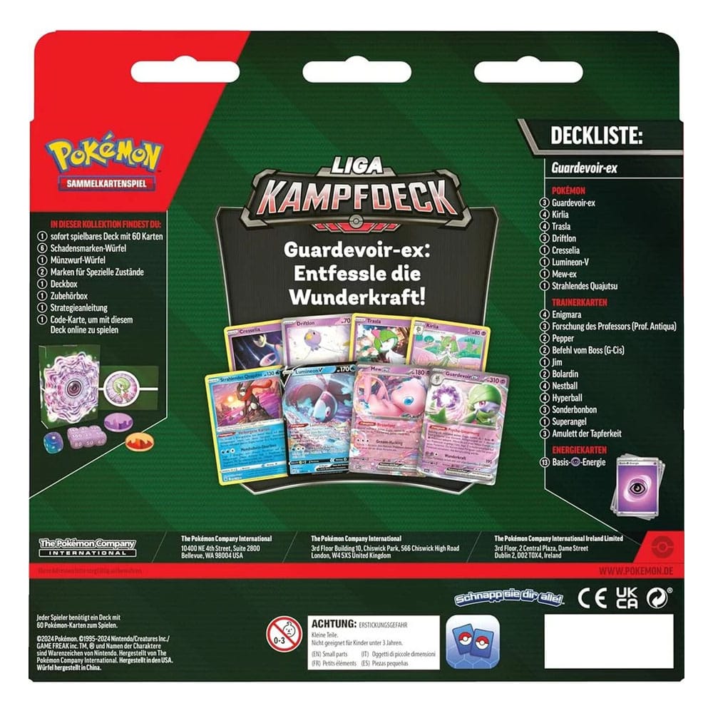 Pokémon-Sammelkartenspiel-Liga-Kampfdecks April 2024 *Deutsche Version*