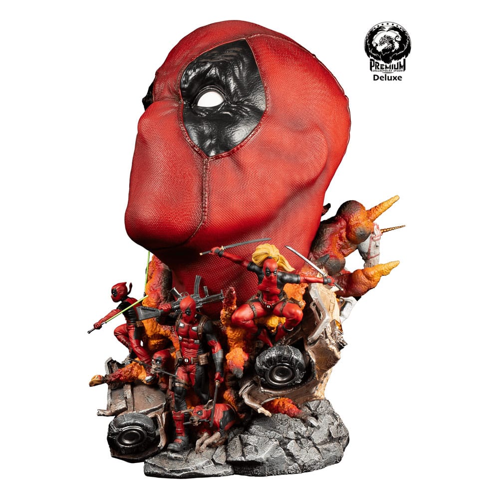Marvel Fine Art Bust Deadpool Deluxe Edition 42 cm