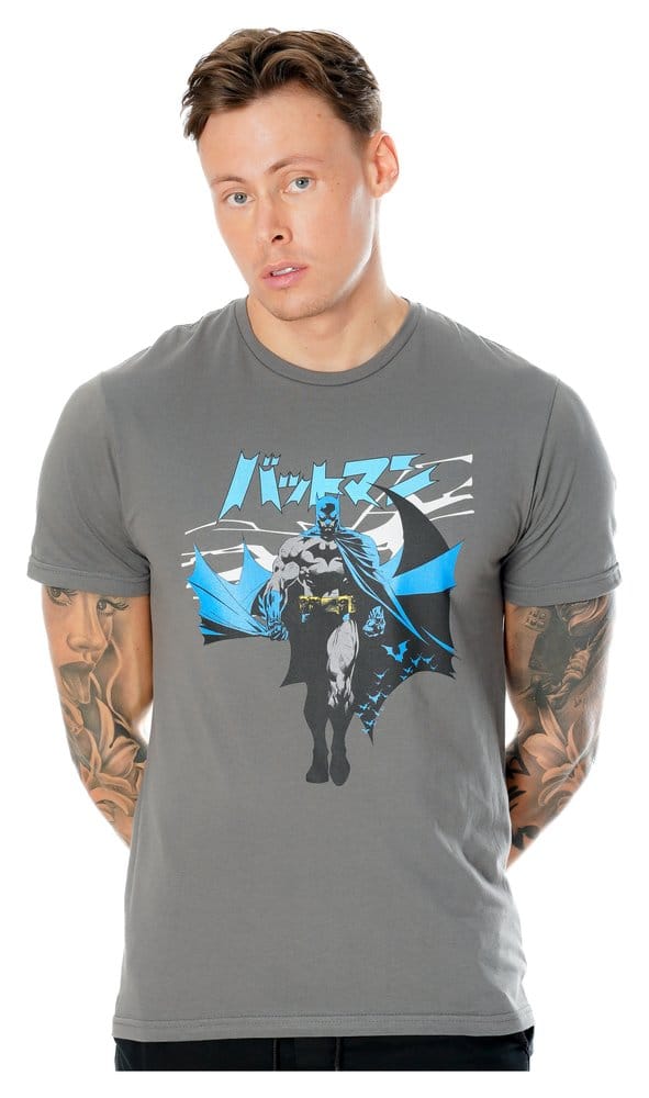 DC Comics T-Shirt Batman Manga Cape Size M
