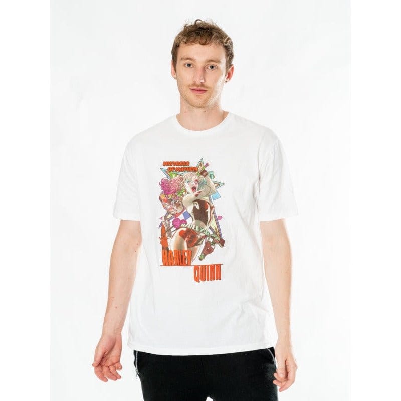 DC T-Shirt Harley Quinn Anime Mayhem Size L