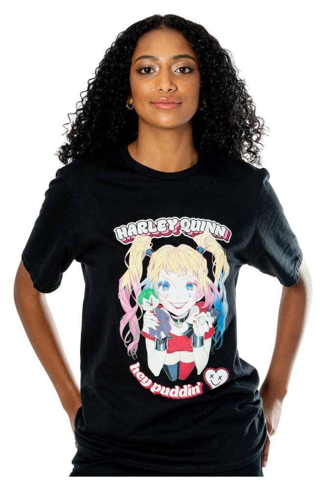 DC T-Shirt Harley Quinn Anime Puddin' Size XL
