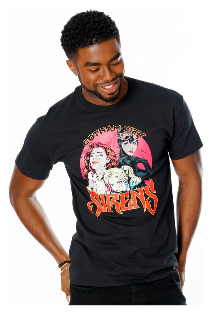 Gotham City Sirens T-Shirt Vintage Poster Size L