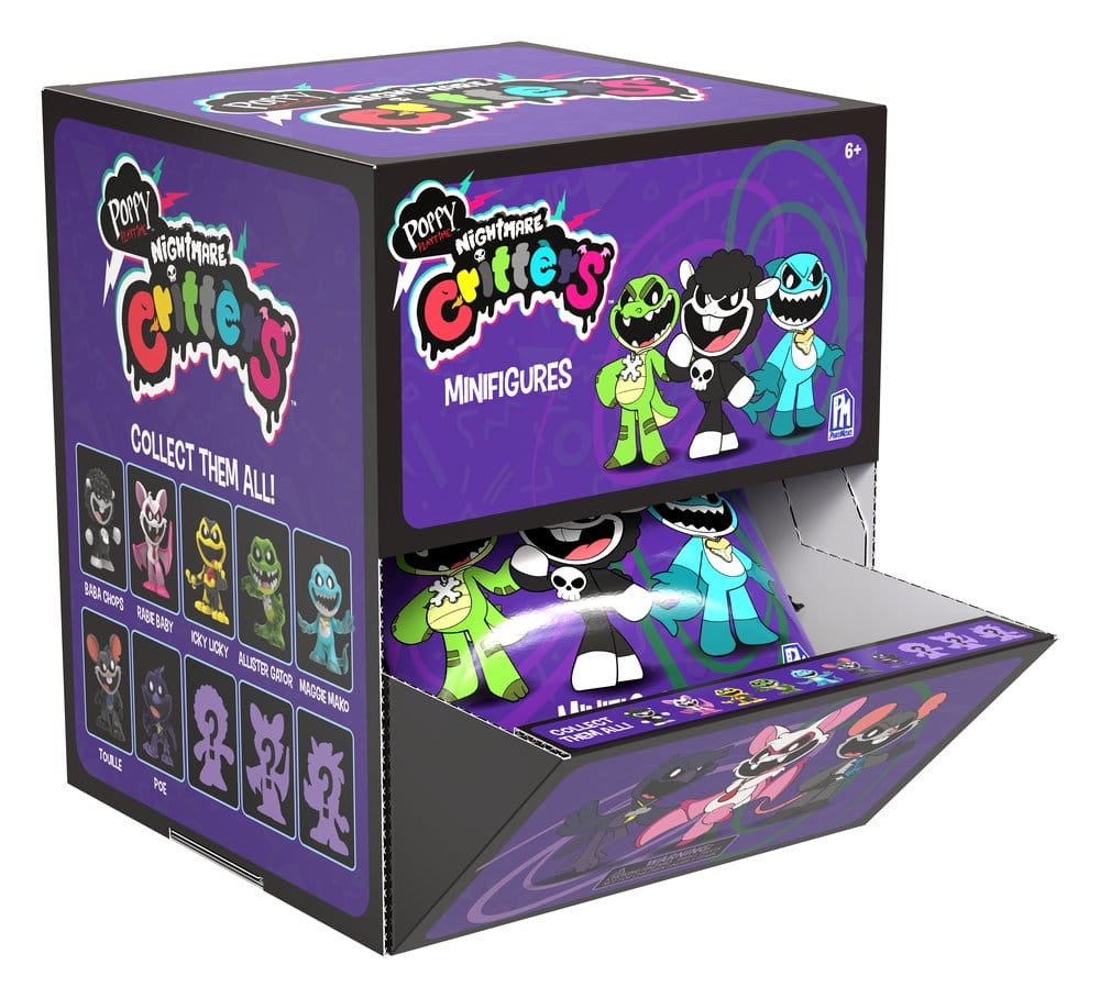 Poppy Playtime Minifigures 7 cm Series 4 Nightmare Critters Display (24)