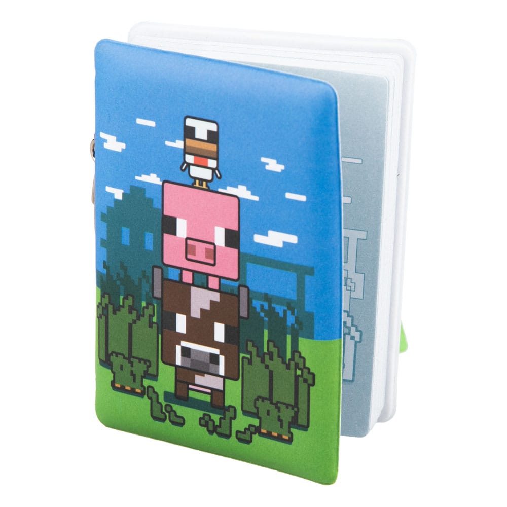 Minecraft Keychain Puffy Notepad