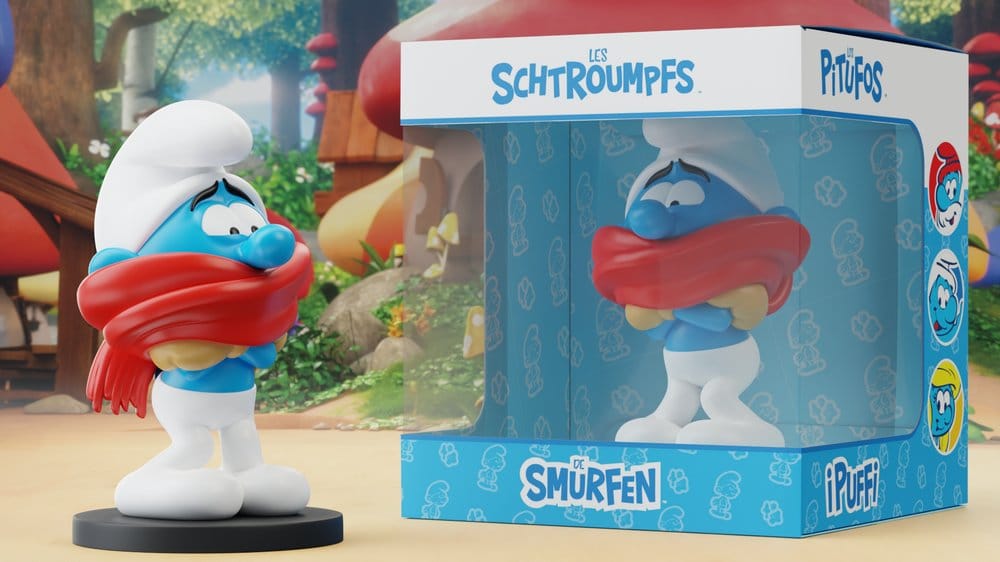The Smurfs Statue Chilly Smurf 12 cm