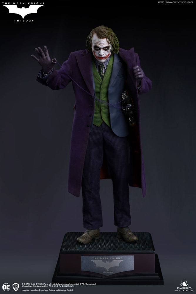 Die Dark Knight Statue 1/4 Heath Ledger Joker Regular Edition 52 cm