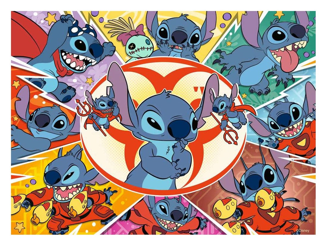 Disney Kinderpuzzle XXL Stitch: In my World (100 Teile)