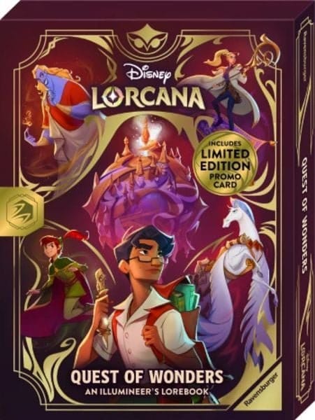 Disney Lorcana TCG Quest of Wonders - An Illumineer's Lorebook *English Version*
