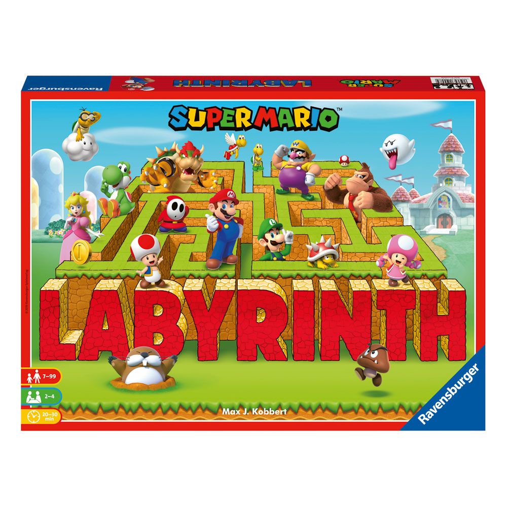 Super Mario Brettspiel Labyrinth