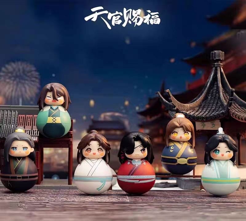 Heaven Official's Blessing Minifiguren, süße Swing-Serie, 11 cm, Sortiment (6)