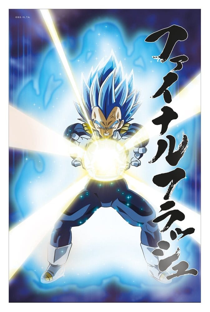 Dragon Ball Super 3D Poster Survival Vegeta 38 x 58 cm