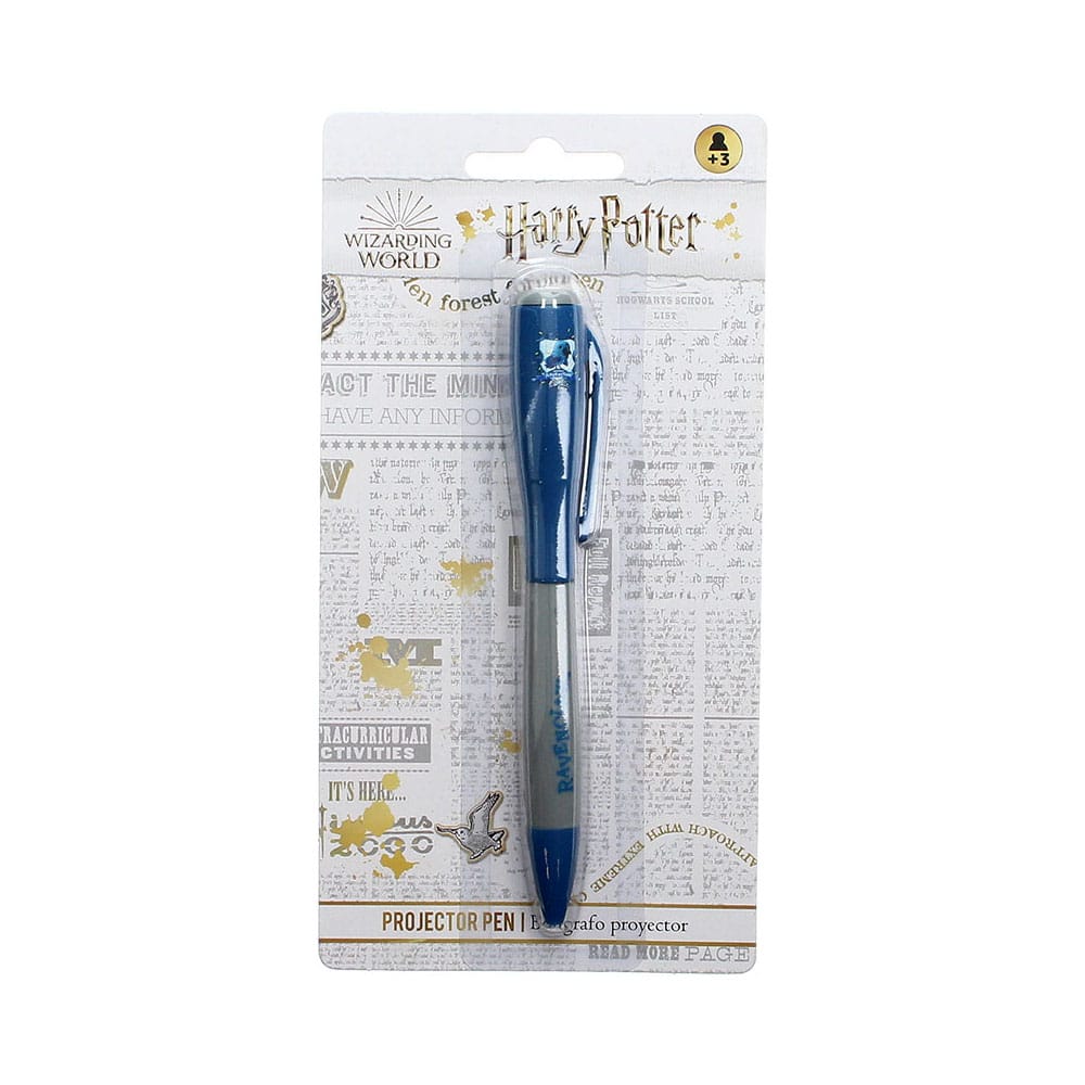 Harry Potter Stift mit Lichtprojektor Ravenclaw