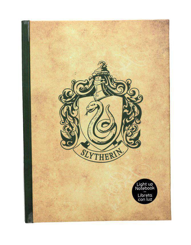 Harry Potter Notizbuch mit Light Slytherin