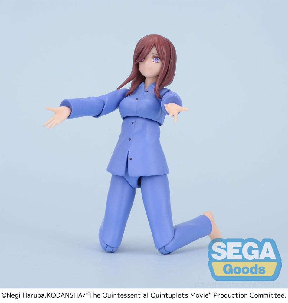 Die Quintessential Quintuplets Actionfiguren Miku Nakano 15 cm
