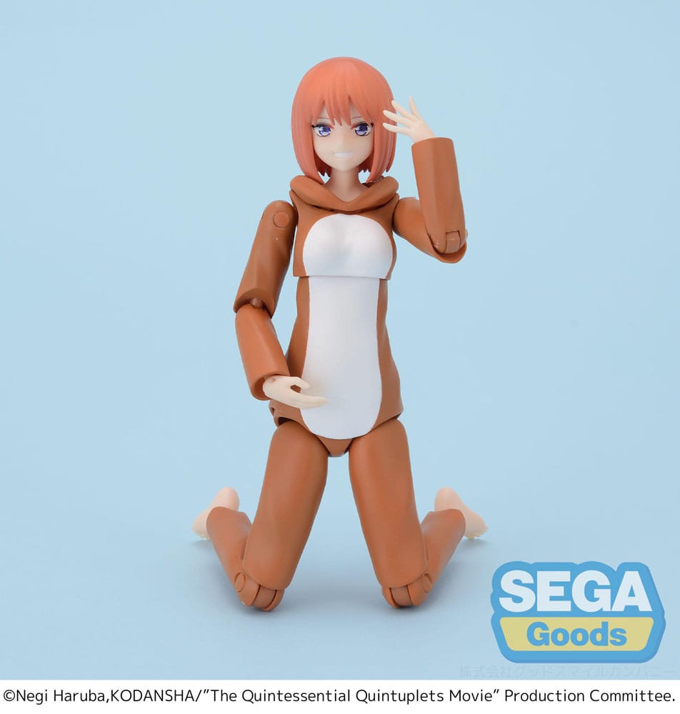Die Quintessenz der Quintuplets Actionfiguren Movingood!!! Yotsuba Nakano 15 cm