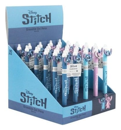 Lilo & Stitch Erasable Gel Pen Refill Blue Display (30)