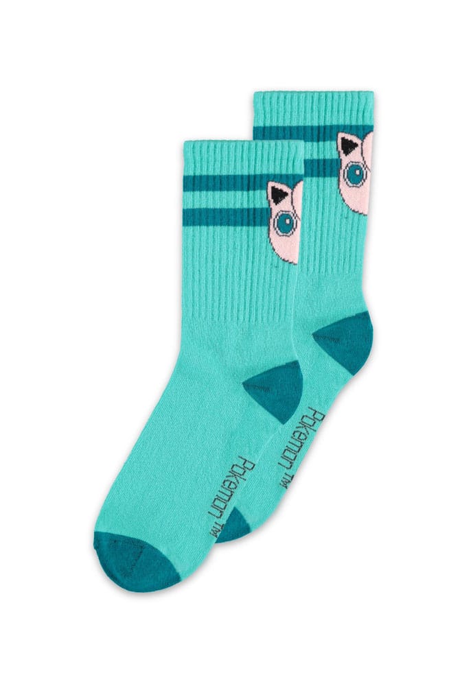 Pokemon Socken 2er-Pack Köpfe Grau 39-42