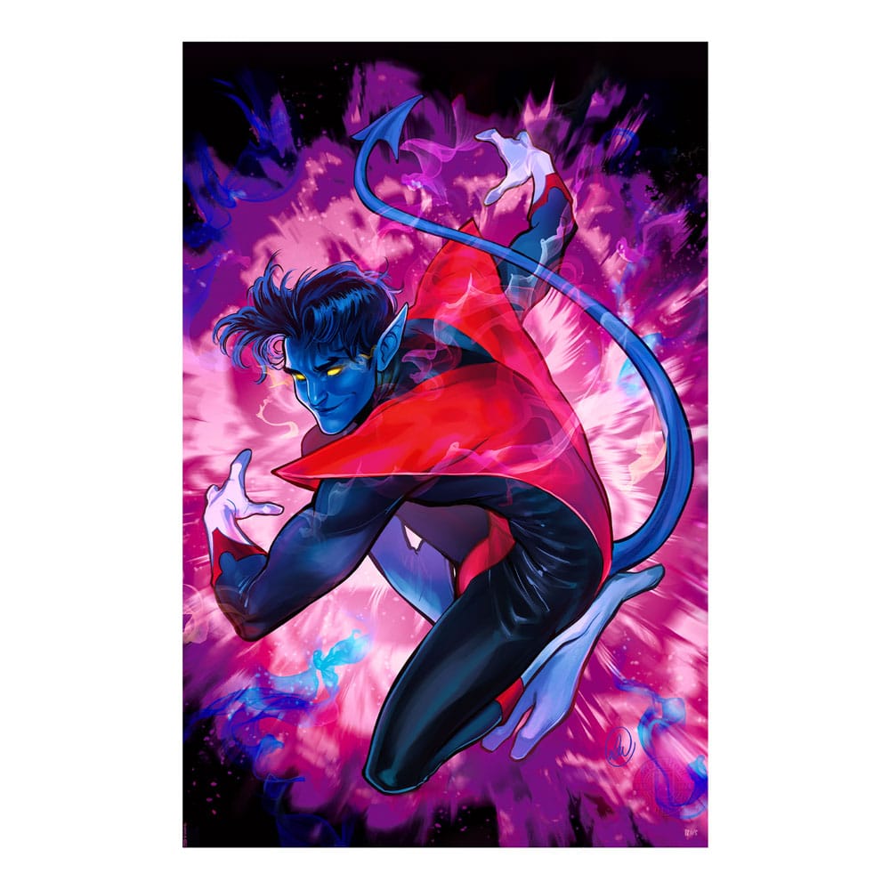 Marvel Kunstdruck Nightcrawler 41 x 61 cm – ungerahmt