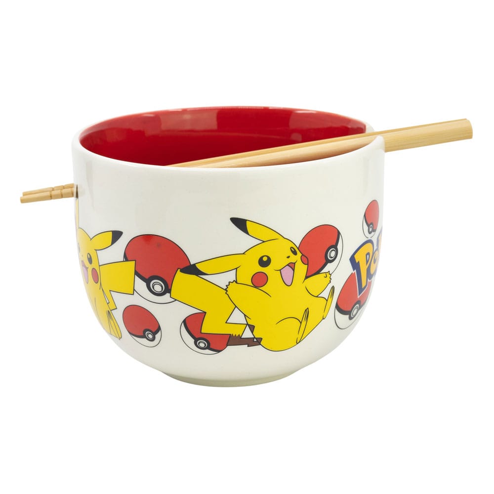 Pokémon-Ramen-Schüssel mit Stäbchengesicht