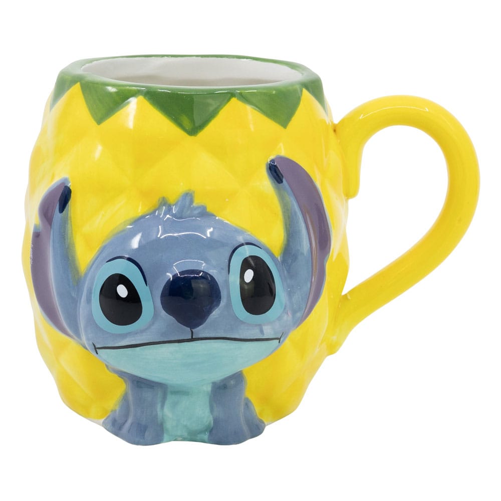 Lilo & Stitch 3D Tasse Stitch Ananas 414 ml