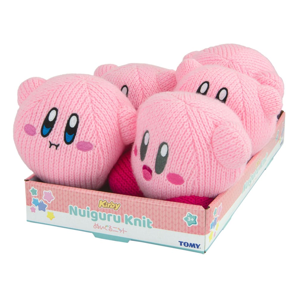 Kirby Junior Nuiguru-Knit Plüschfiguren Wave 1 15 cm Sortiment (5)