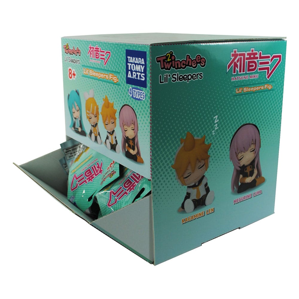 Hatsune Miku Twinchees Minifiguren Lil' Sleepers 5 cm Display (24)