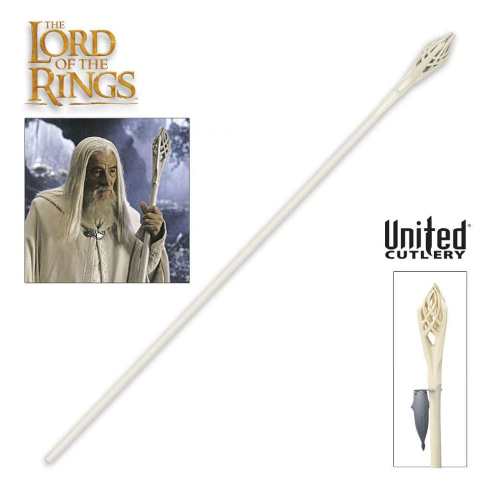 LOTR Replik 1/1 Stab von Gandalf dem Weißen 185 cm