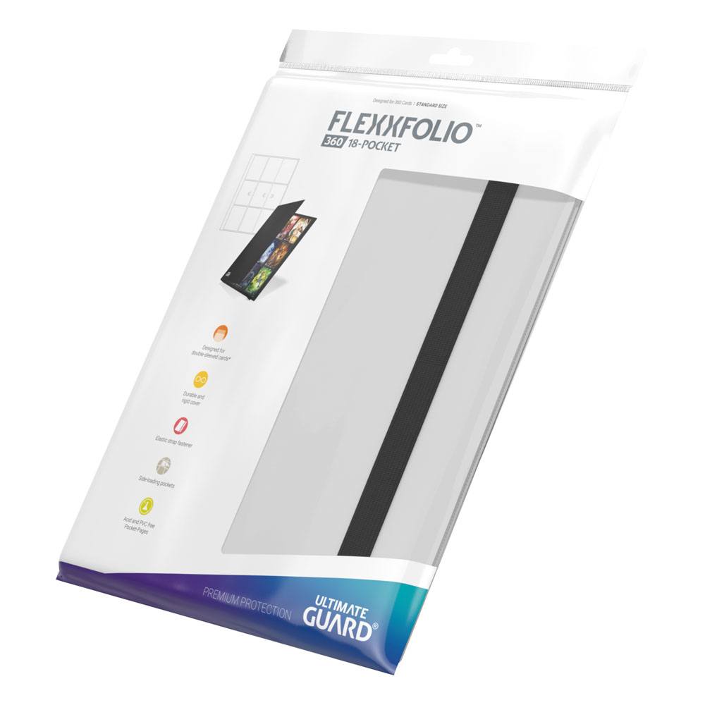 Ultimate Guard Flexxfolio 360 – 18 Taschen, Weiß
