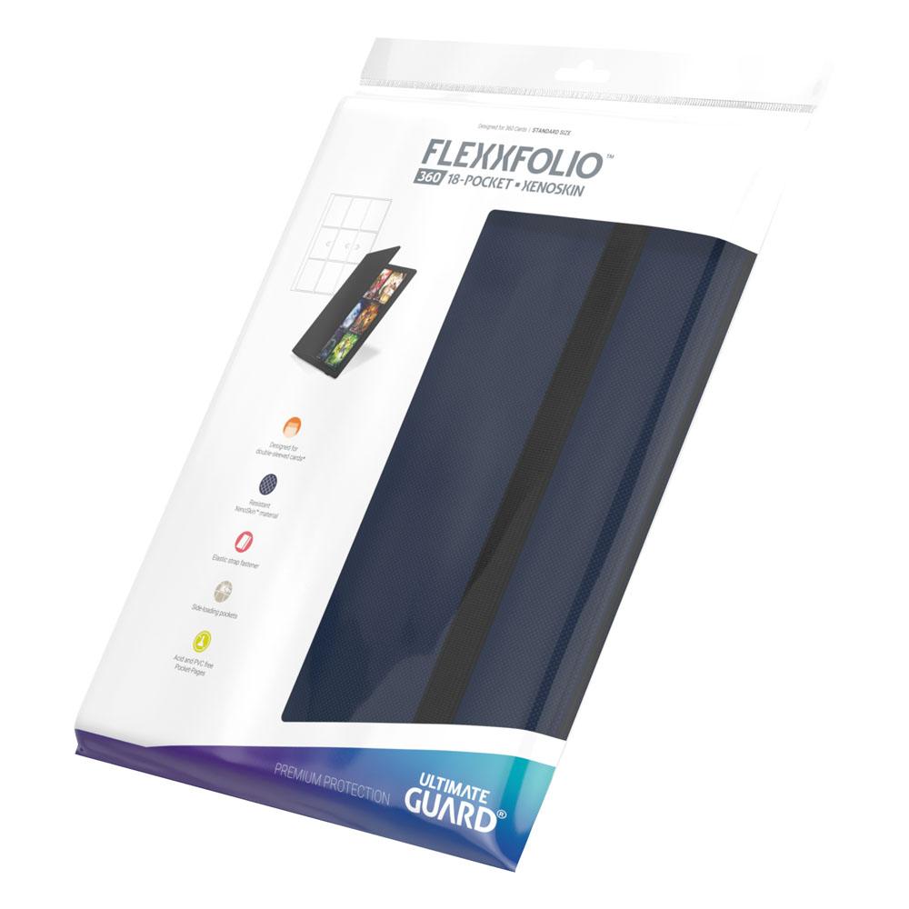 Ultimate Guard Flexxfolio 360 – 18-Pocket XenoSkin Blau