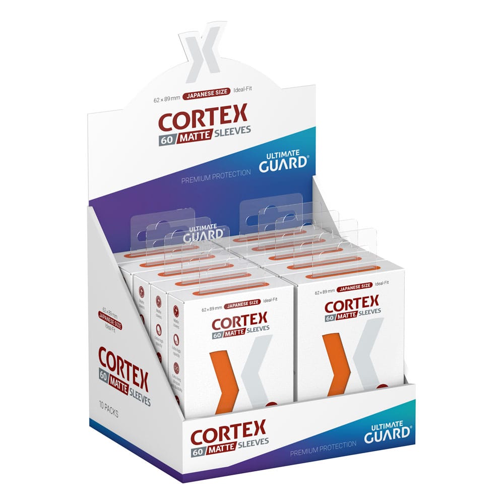Ultimate Guard Cortex-Ärmel, japanische Größe, mattorange (60)