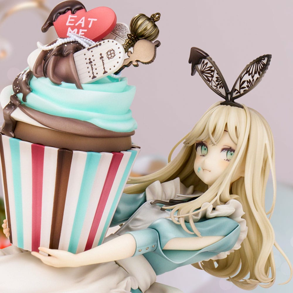 Originalfigur von Momoco PVC 1/6 Akakura Illustration „Alice im Wunderland“ 26 cm