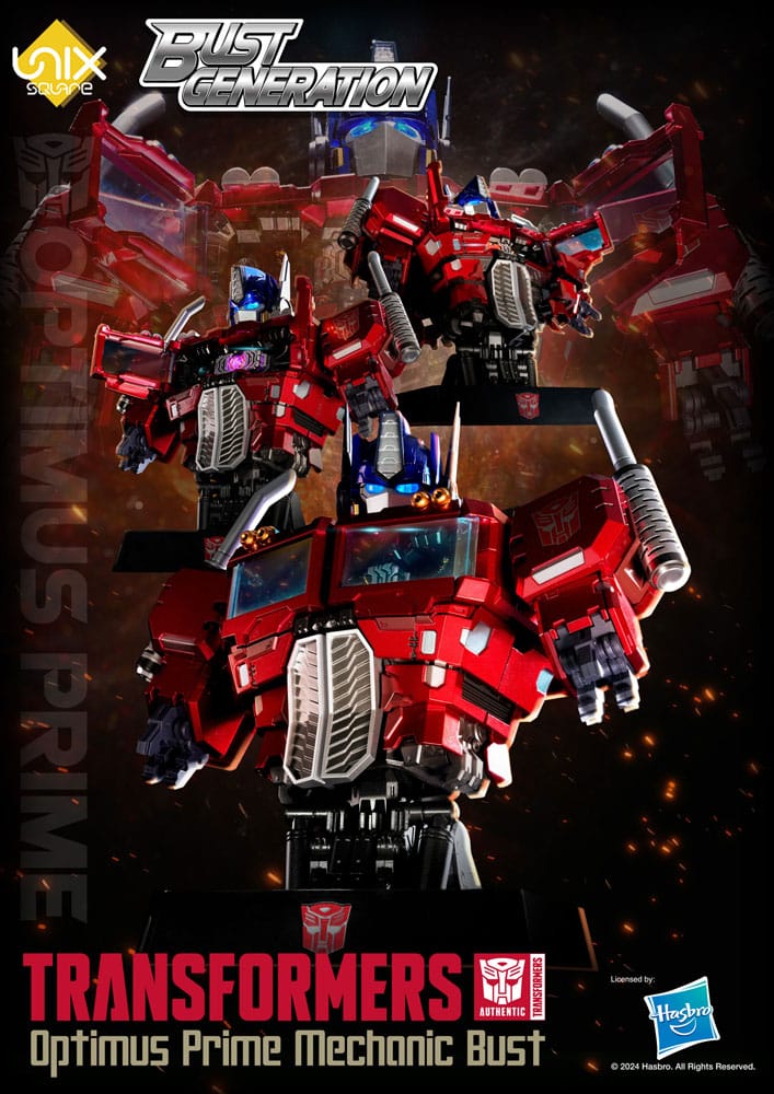 Transformers Bust Generation Actionfigur Optimus Prime Mechanic Büste 16 cm