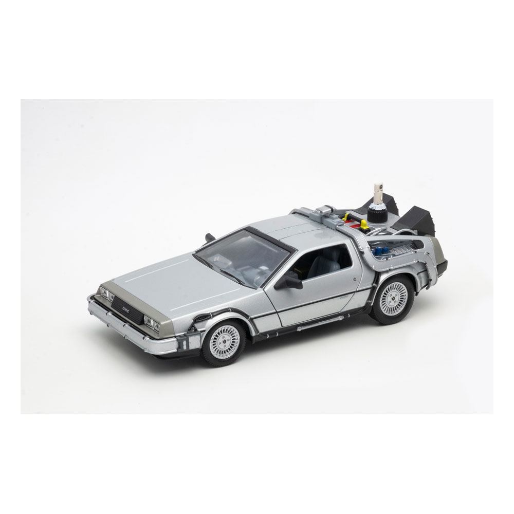 Zurück in die Zukunft II Druckgussmodell 1/24 ´81 DeLorean LK Coupe Schwungrad