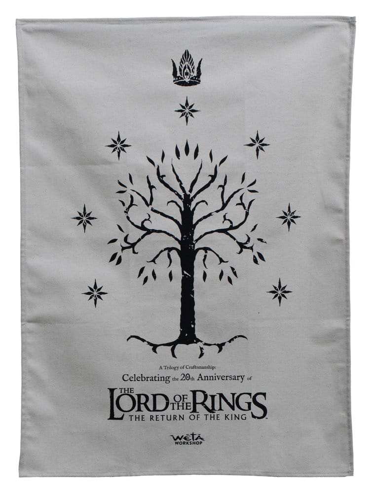 Lord of the Rings Tea Towel The Return of the King: 20th Anniversary Limited Edition 50 cm